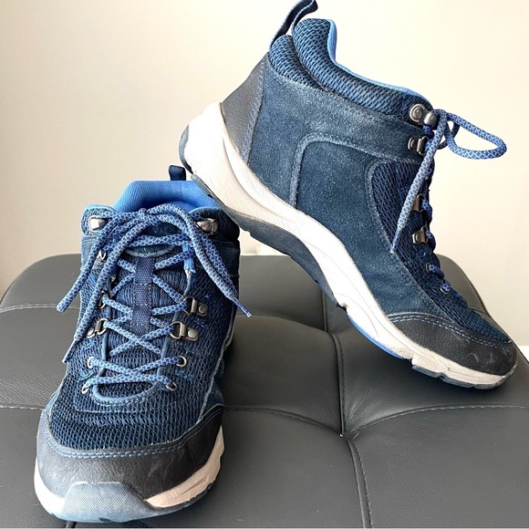 Vionic Cypress Trail Walker Hiking Boots Shoes Navy Blue 8.5 - Picture 3 of 16